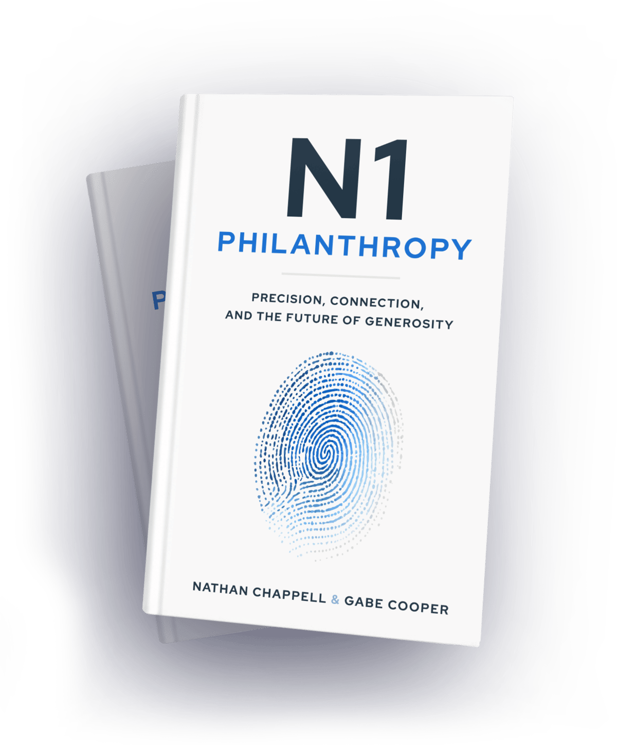 N1 Philanthropy book cover by Nathan Chappell and Gabe Cooper.